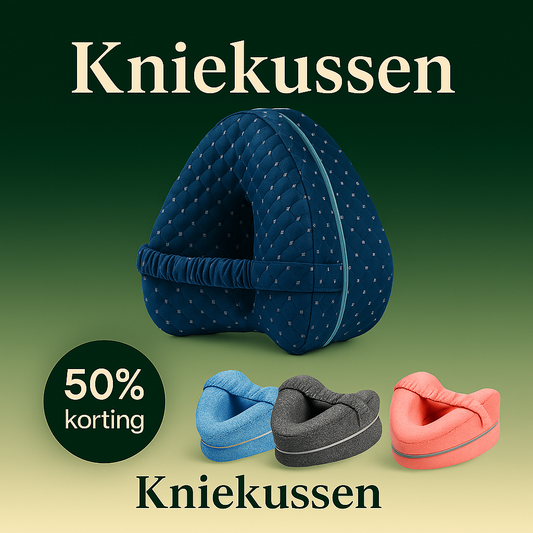 Slaap - Traagschuim knie-Dij-kussen.