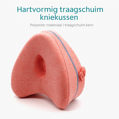 Slaap - Traagschuim knie-Dij-kussen.
