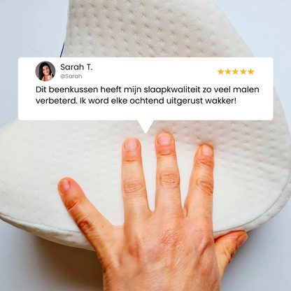 Slaap - Traagschuim knie-Dij-kussen.